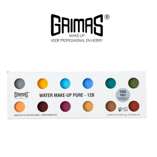 Grimas 12 színű arcfestő "B" készlet 