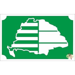 8x5 cm-es Csillámtetoválás sablon - Nagy Magyarország 47