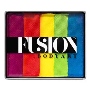 Fusion csíkos arcfesték Rainbow Joy 50 gr