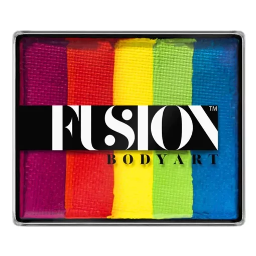 Fusion csíkos arcfesték Rainbow Joy 50 gr