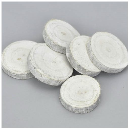 Fakorong fehér, csiszolt 10db/csomag - 0,3x1-4 cm