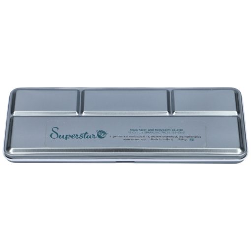 Superstar 12 színű arcfesték készlet - SPARKLING FACES by Svetlana Keller