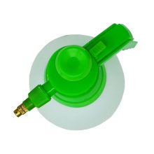 3 literes fehér kézi pumpás kerti permetező állítható fúvókával és mérőskálával