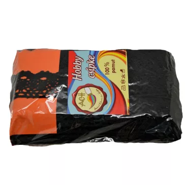 Csipke 100% pamut 3 cm-es fekete
