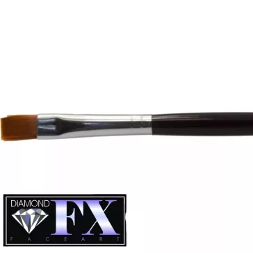 Diamond FX Lapos egyenes arcfestő ecset D1-8-as