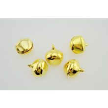 Csengettyű - arany, fényes, kerek füles több méret