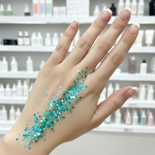 KiviArt Mixed Chunky UV csillám Green GSL150