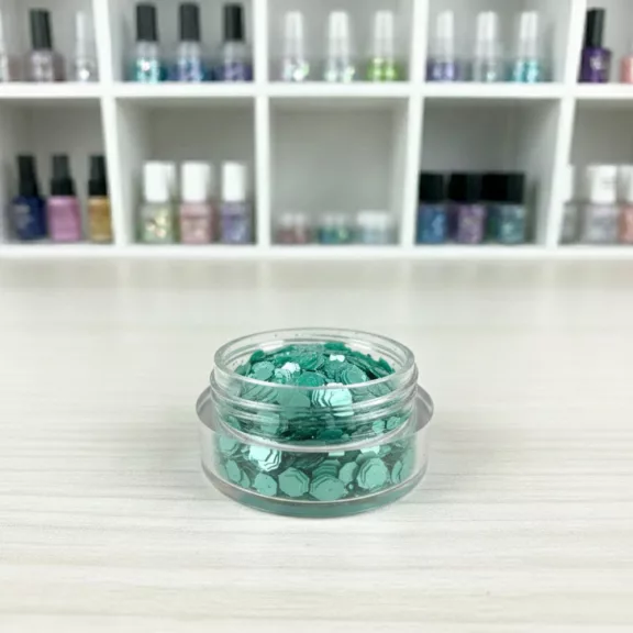 KiviArt Mixed Chunky UV csillám Green GSL150