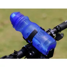 Univerzális kulacs tartó, pohártartó kerékpárra, babakocsira, rollerre, kormányra rögzíthető italtartó, könnyen felszerelhető, erős tartás