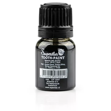 Superstar Fogfesték – Fekete (9 ml) 