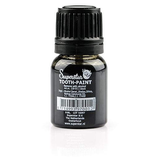 Superstar Fogfesték – Fekete (9 ml) 