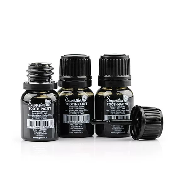 Superstar Fogfesték – Fekete (9 ml) 