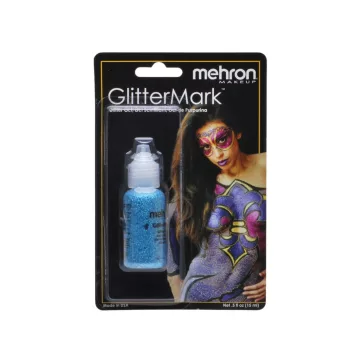 Glitter Mark Pasztell kék csillámzselé