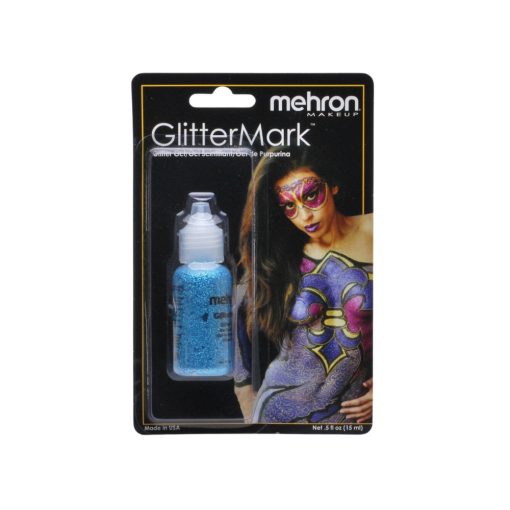 Glitter Mark Pasztell kék csillámzselé