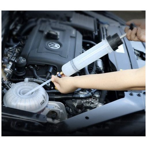 Olaj és Folyadékleszívó, Fecskendő (200 ml)