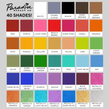   Mehron Paradise arcfesték 40g - Gyöngyház Fukszia "Brillant Fushia"