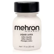 Mehron Liquid Latex - Clear with brush 30ml