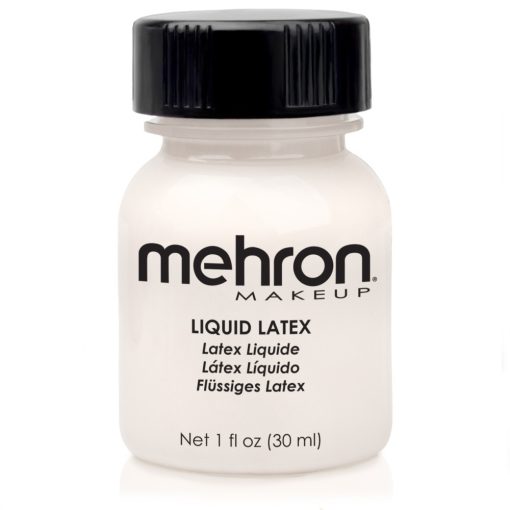 Mehron Liquid Latex - Clear with brush 30ml