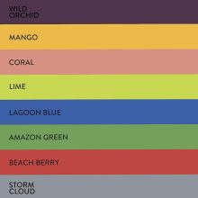 Mehron Paradise AQ Tropical 8 színű arcfesték készlet -  Trópusi színek