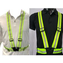 Láthatósági fényvisszaverő kantár, heveder sárga