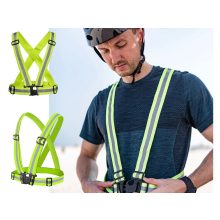 Láthatósági fényvisszaverő kantár, heveder sárga