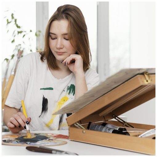 Maaleo 4 db-os Festővászon Tábla Készlet 30x40 cm - Akril és Olajfestéshez