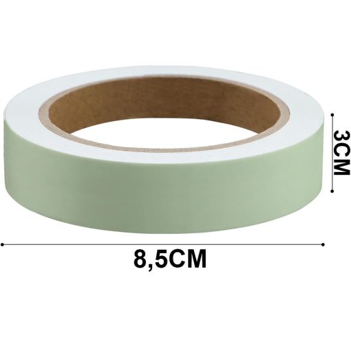 Sötétben Világító Fluoreszkáló öntapadó Szalag - 3 cm x 3 méter