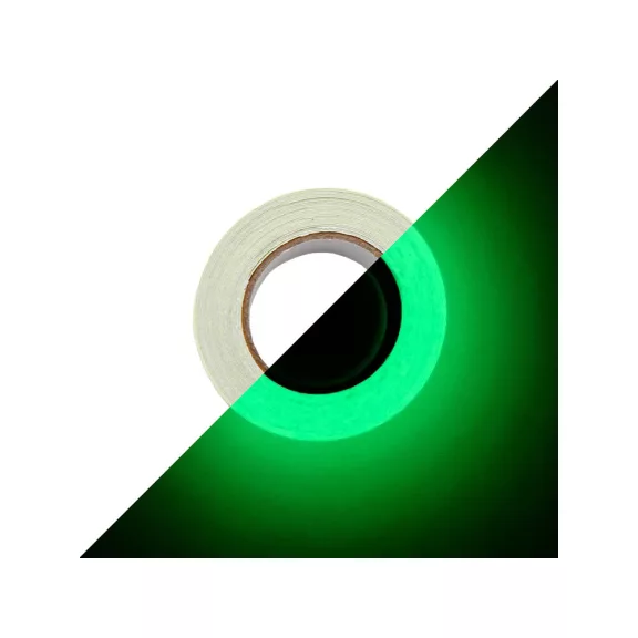 Sötétben Világító Fluoreszkáló öntapadó Szalag - 3 cm x 3 méter