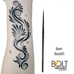 Bolt by Jest Paint RAVEN arcfestőecset  Round #3 Kontúr