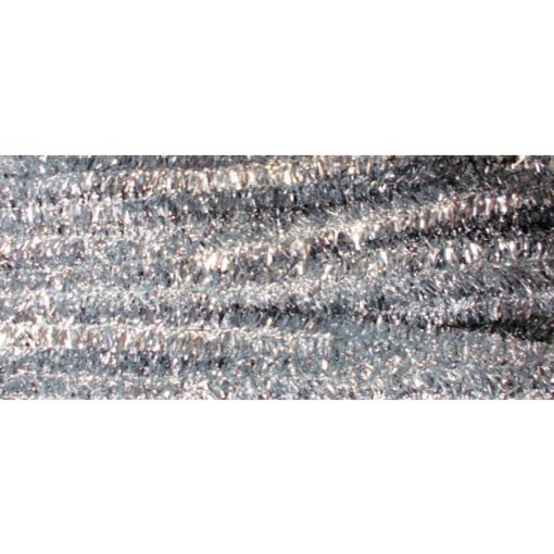 Zsenília drót Ezüst  6x300mm 10db/cs