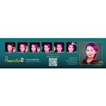 Superstar 6 színű arcfesték készlet - Luxus nyári Fesztivál - Luxery Summer Festival