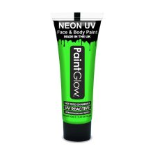 Paintglow Uv - Neon arc és testfesték zöld 10ml