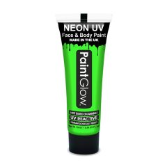 Paintglow Uv - Neon arc és testfesték zöld 10ml