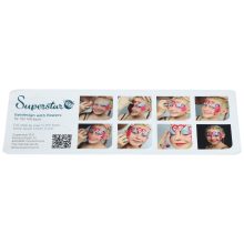 Superstar 12 színű arcfesték készlet - Biotanika /12 colours BOTANICAL palette/