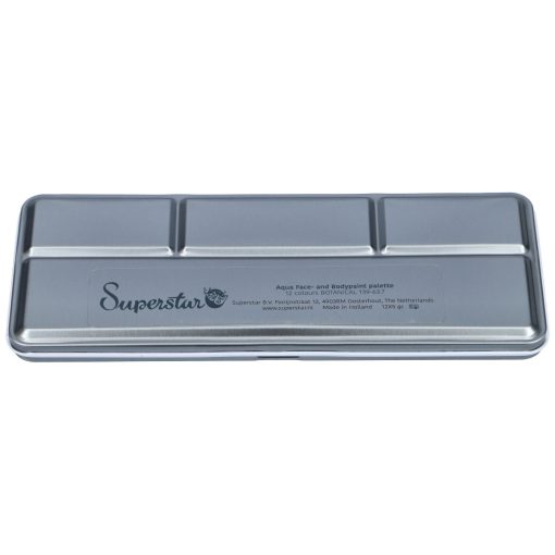 Superstar 12 színű arcfesték készlet - Biotanika /12 colours BOTANICAL palette/