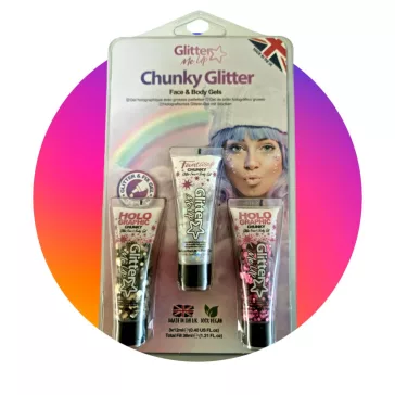 Glitter Me Up csillámzselé szett 3 db-os