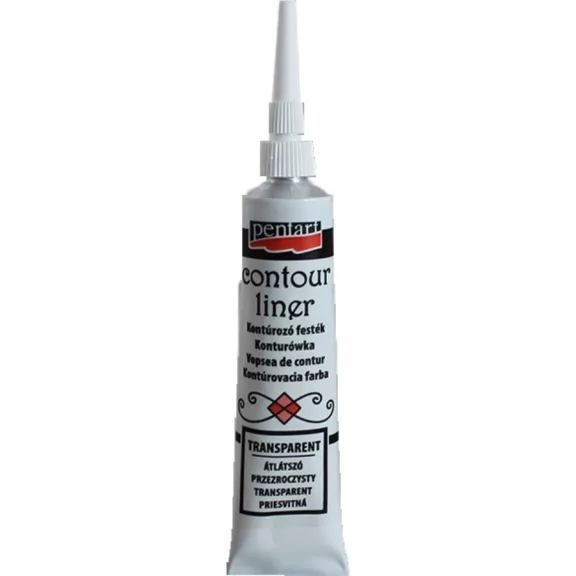 Kontúrozó festék, Pentart - több színben 20 ml