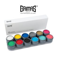 Grimas 12 színű arcfestő készlet 6/P6 XL