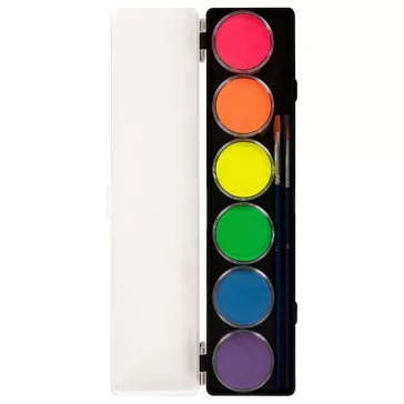 PXP 6 UV NEON szín paletta + 2 db ecsettel 6x10gr