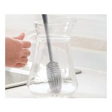 33 cm-es hosszú szilikon üvegmosó kefe palackokhoz és kulacsokhoz