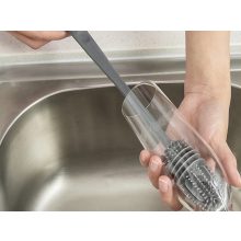 33 cm-es hosszú szilikon üvegmosó kefe palackokhoz és kulacsokhoz