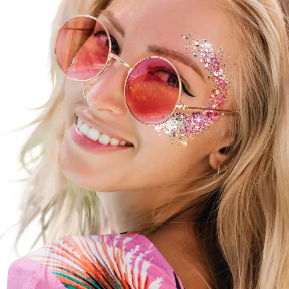 Fantasy nagyszemcsés csillámzselé - Leprechaun luck