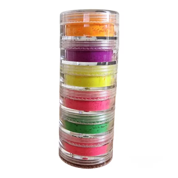 Pigment por készlet UV-NEON 6db-os