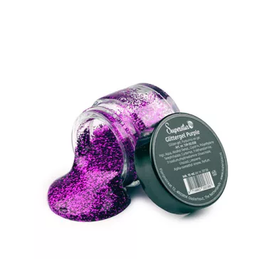 Superstar csillámzselé lila 15ml