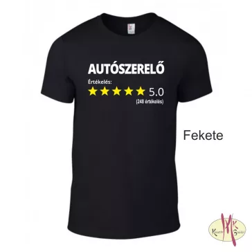 Kereknyakú Póló -  Értékelés 5.0 (több szakma)