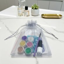 Csillámtetoválás nagy szett - 48 db sablonnal