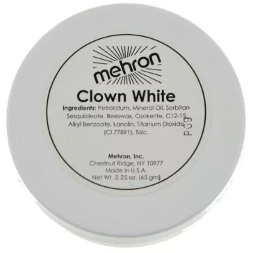 MEHRON Clown White Lite - Bohóc fehér  (56 gramm)