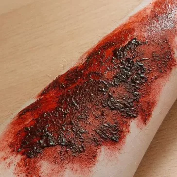 Grimas Burn Paste sötétvörös égéspaszta speciális effektekhez