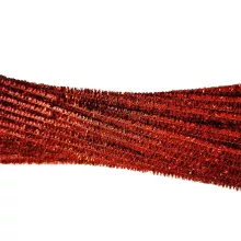 Zsenília drót Metál színek  6x300mm 10db/cs