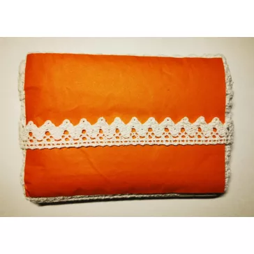 Csipke 100% pamut 1 cm-es lila